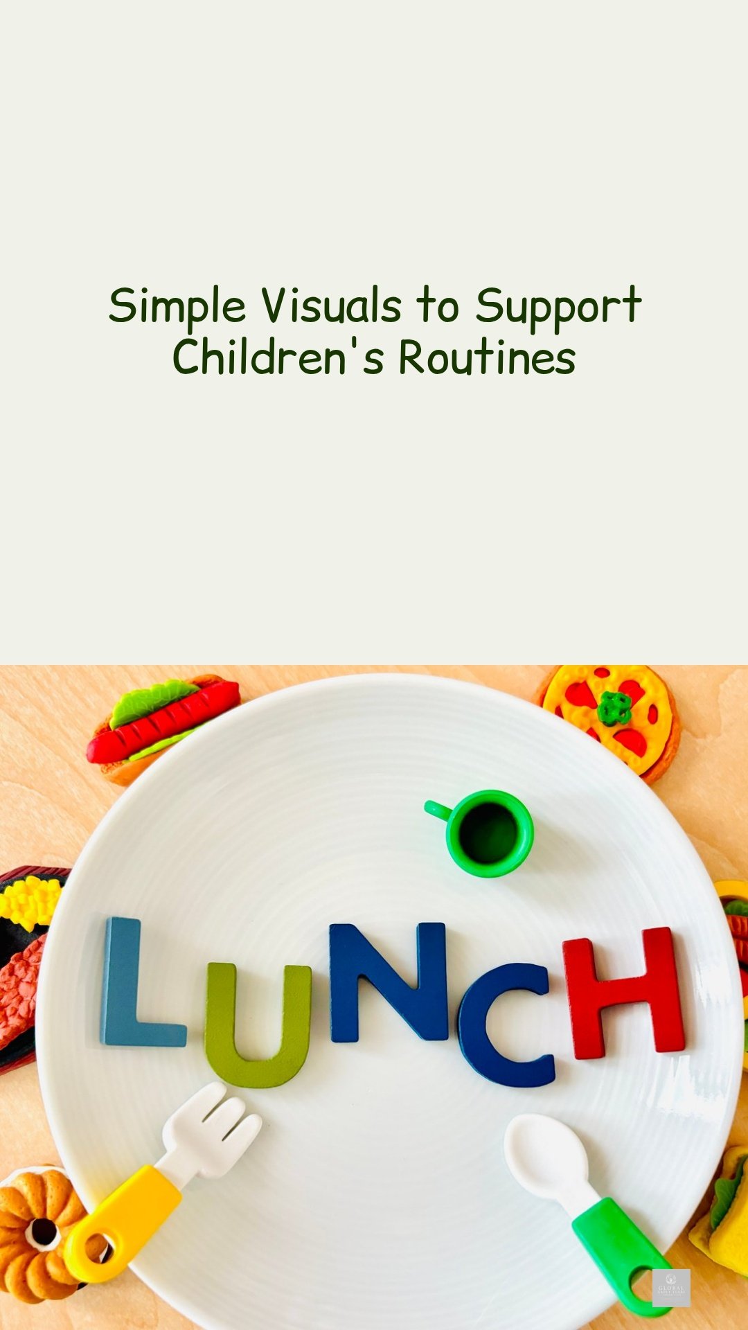 Simple Visuals to Support Children's Routines
