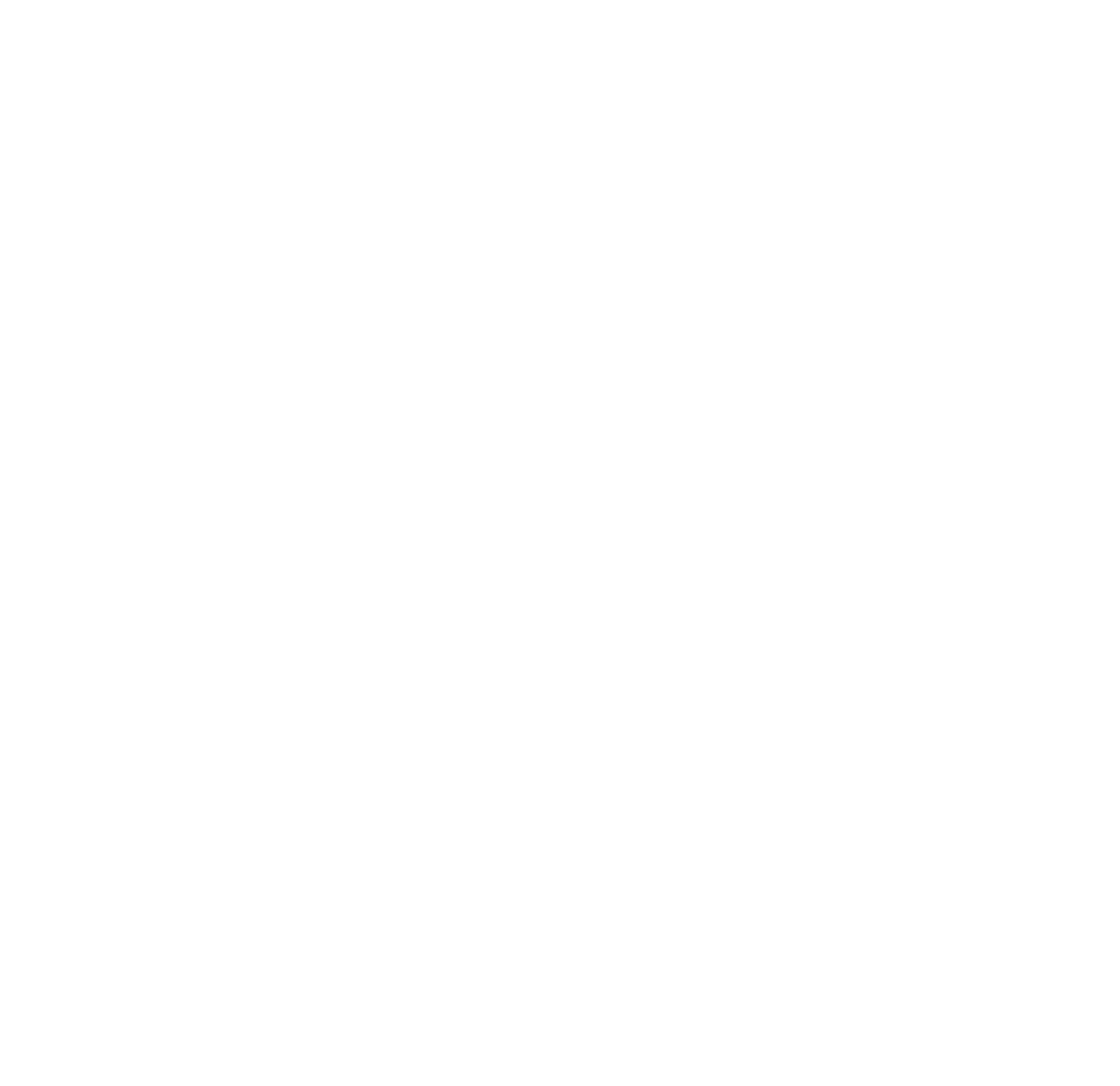 Black and white logo of a stylized aloe vera plant inside a circle.