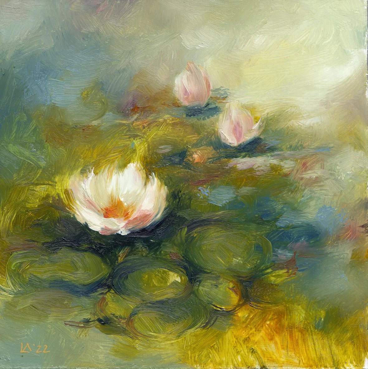 Lilies & Light Study