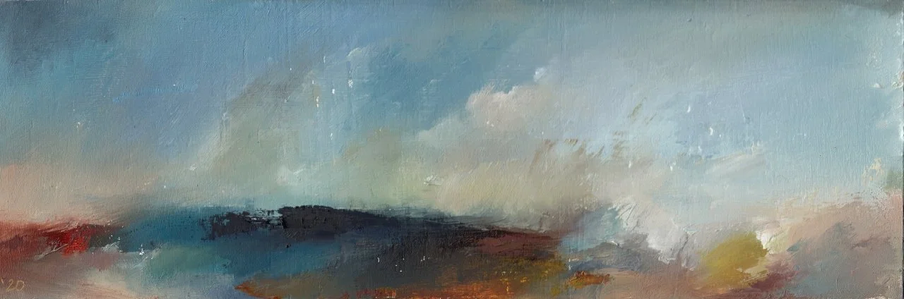 Hill Amongst Clouds