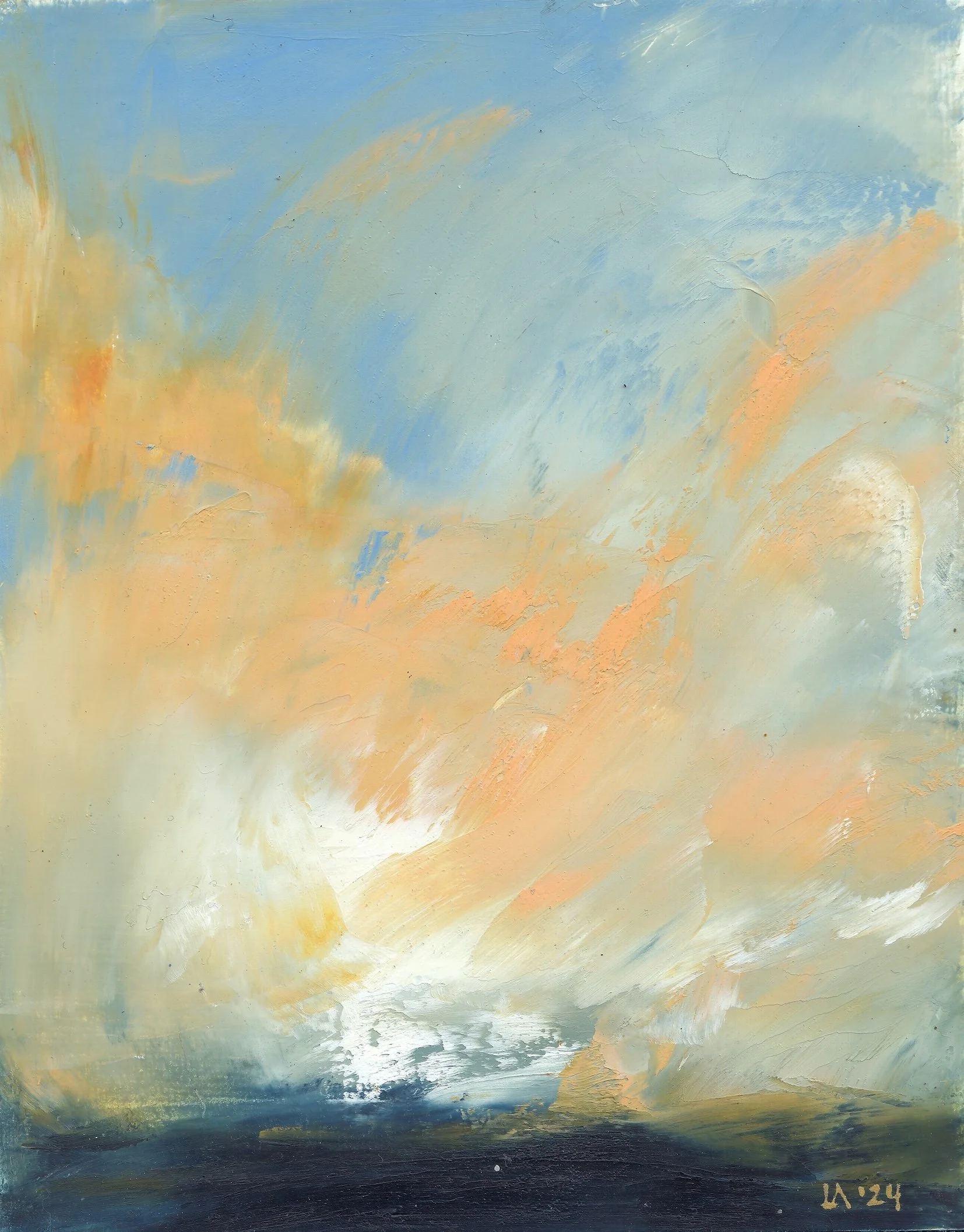 Peach Skies