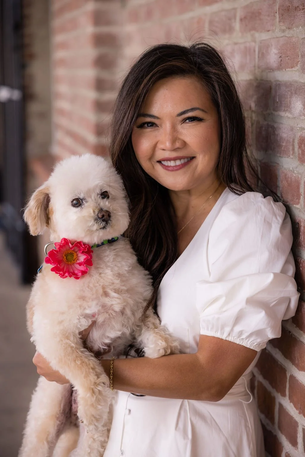 Theresa founded Phoebe's Promise Foundation in honor of her soul dog Phoebe — a 10-pound Shih Tzu who redefined devotion, one window vigil at a time.
A lifelong animal advocate, she adopts first and asks questions later — fostering and rescuing senio