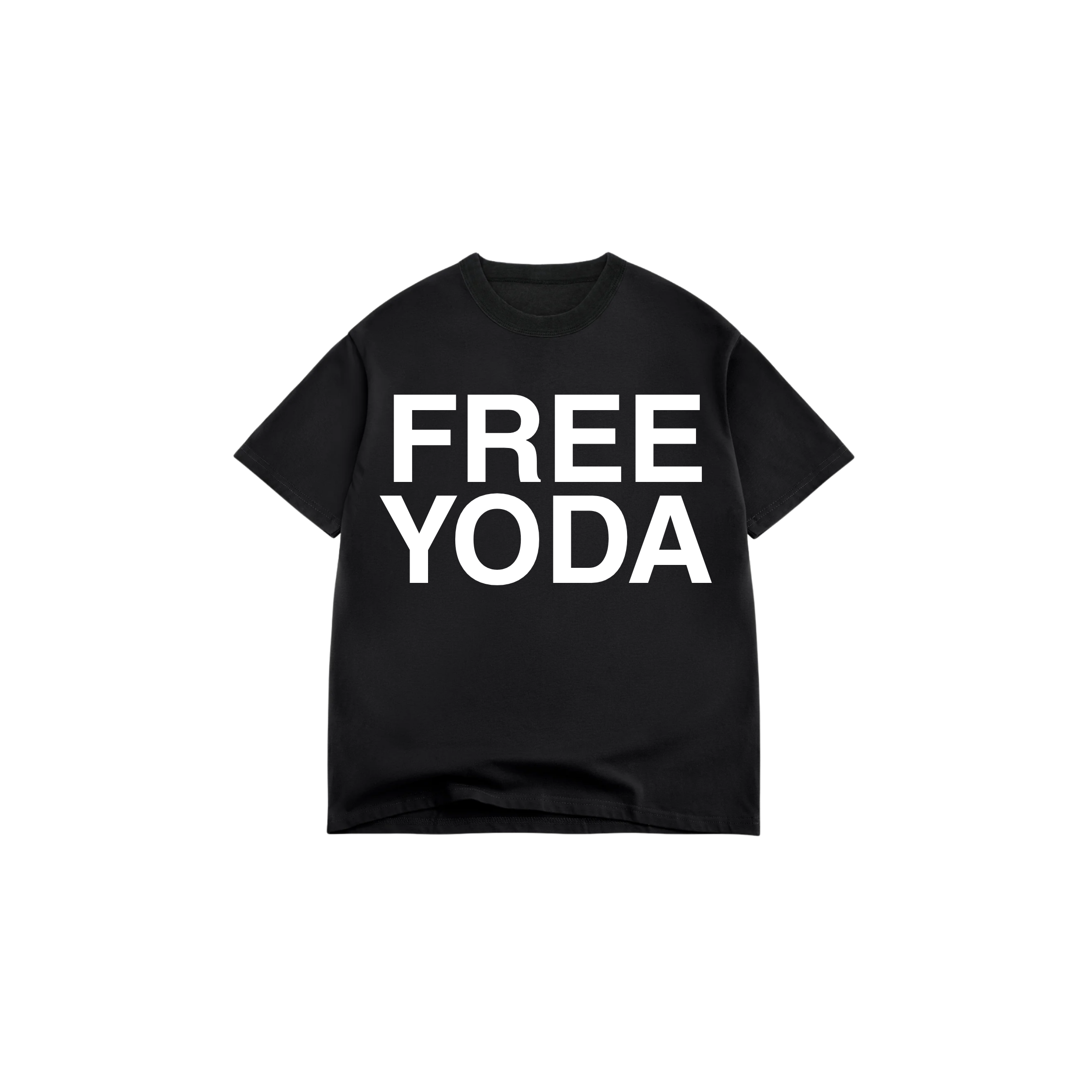 FREE YODA TEE - BLACK