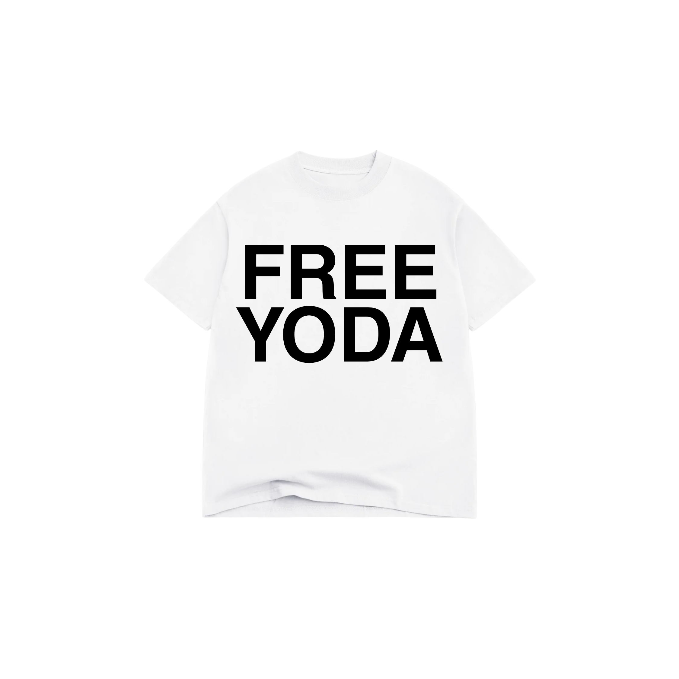 FREE YODA TEE - WHITE
