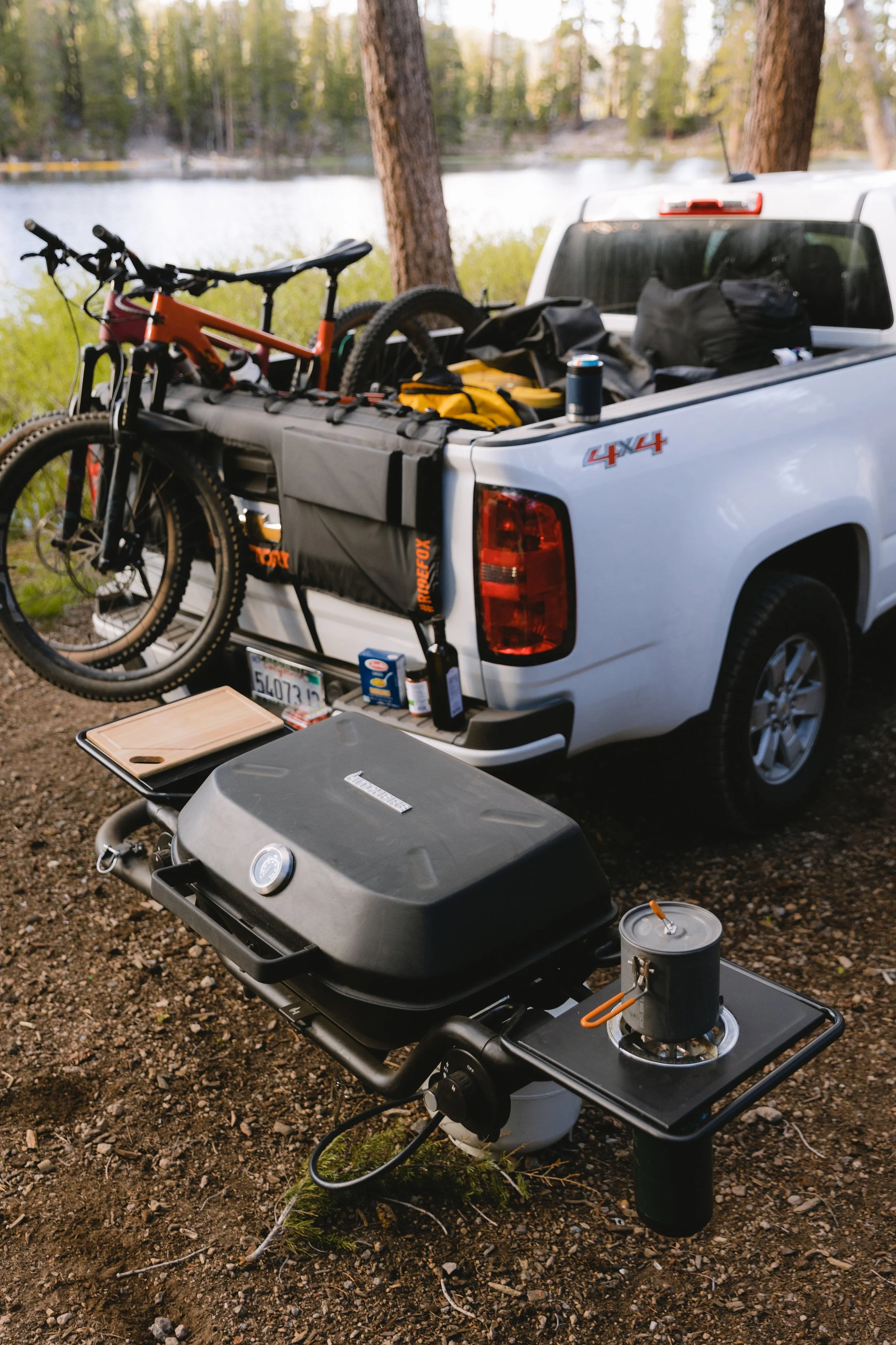Hitchmounted BBQ