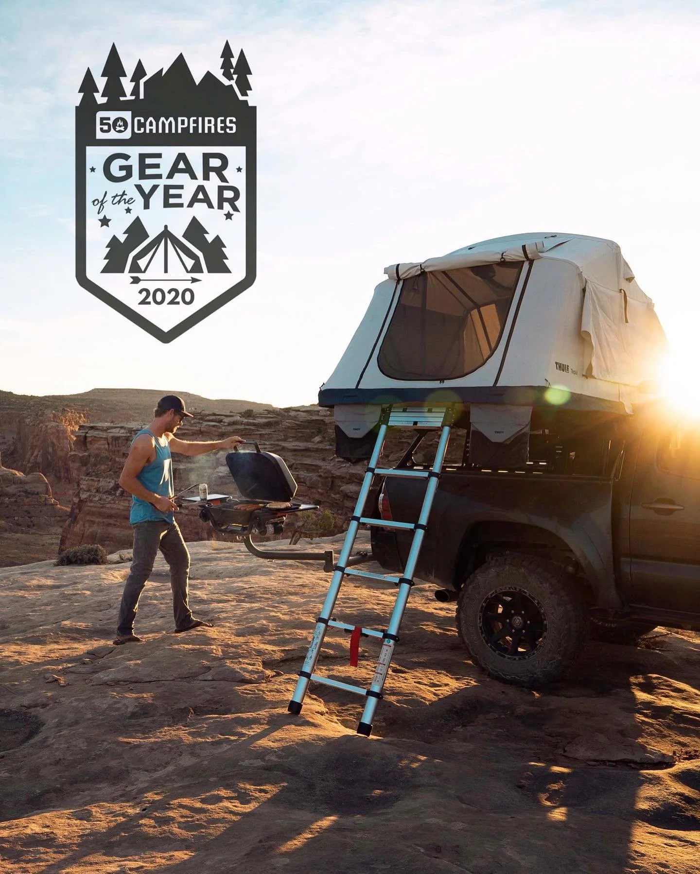 Hitchmounted BBQ Camping