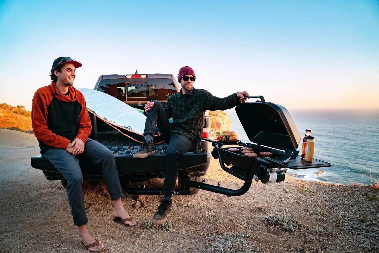 Hitchmounted BBQ Surfing