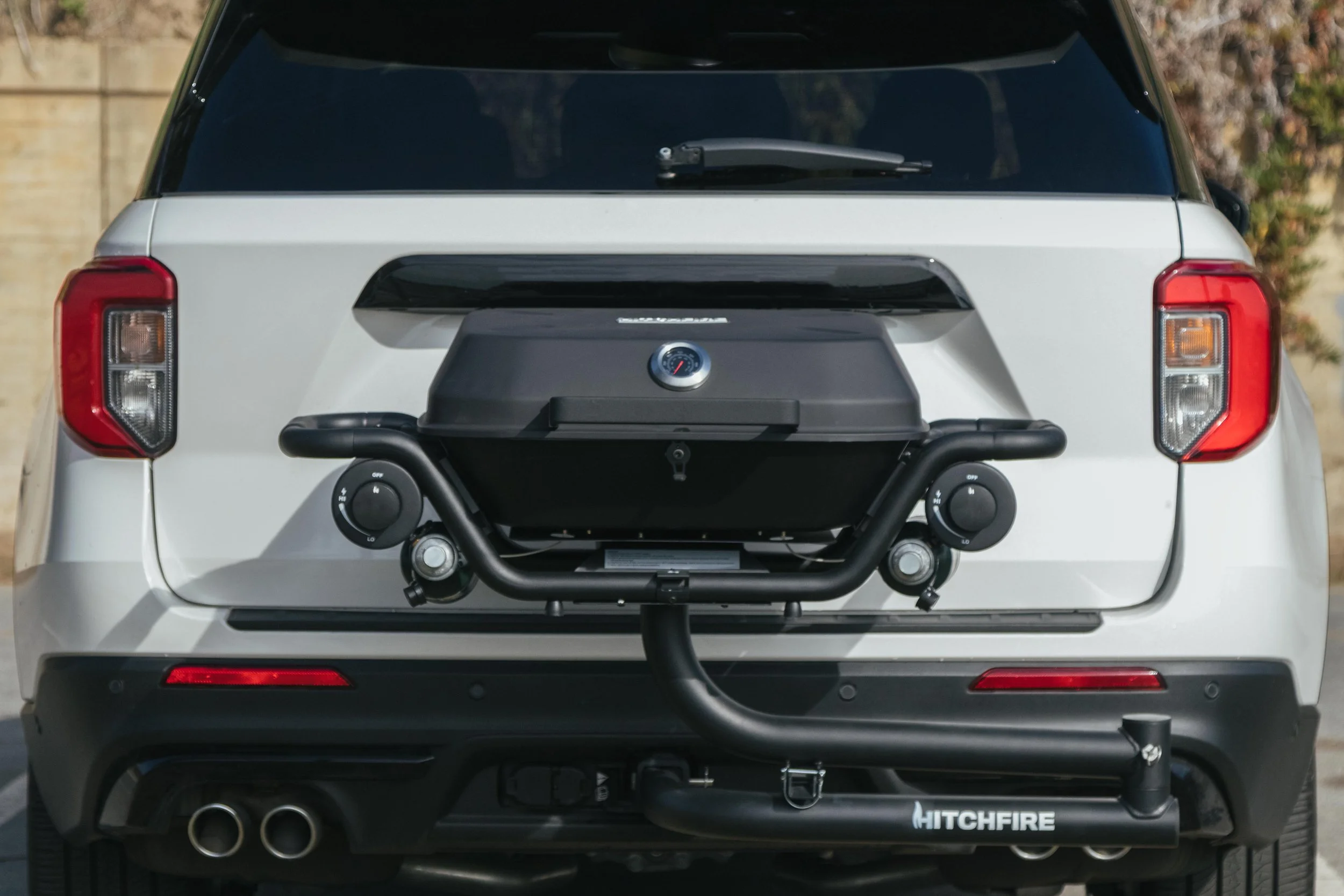 Hitchmounted BBQ