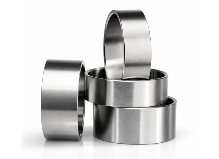 Titanium headset spacers