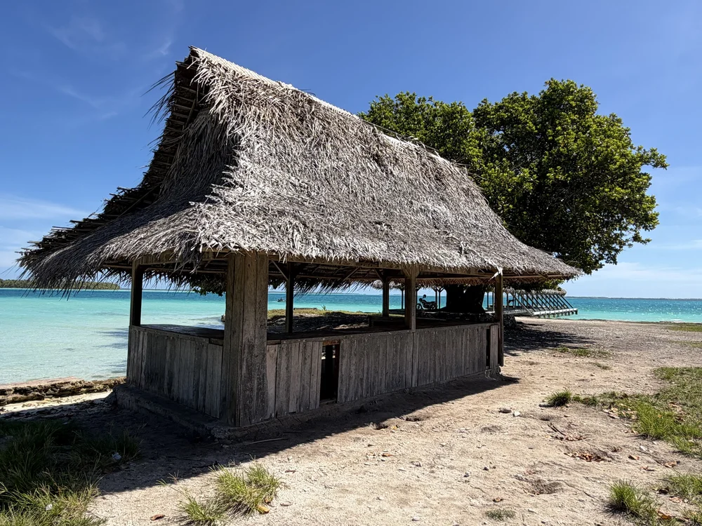 Fanning Island in the Pacific