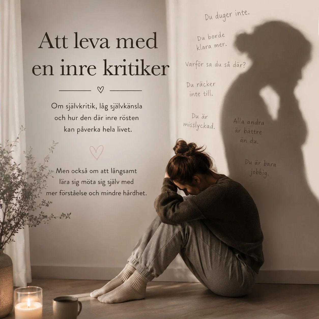 Inlägg 8: Att leva med en inre kritiker