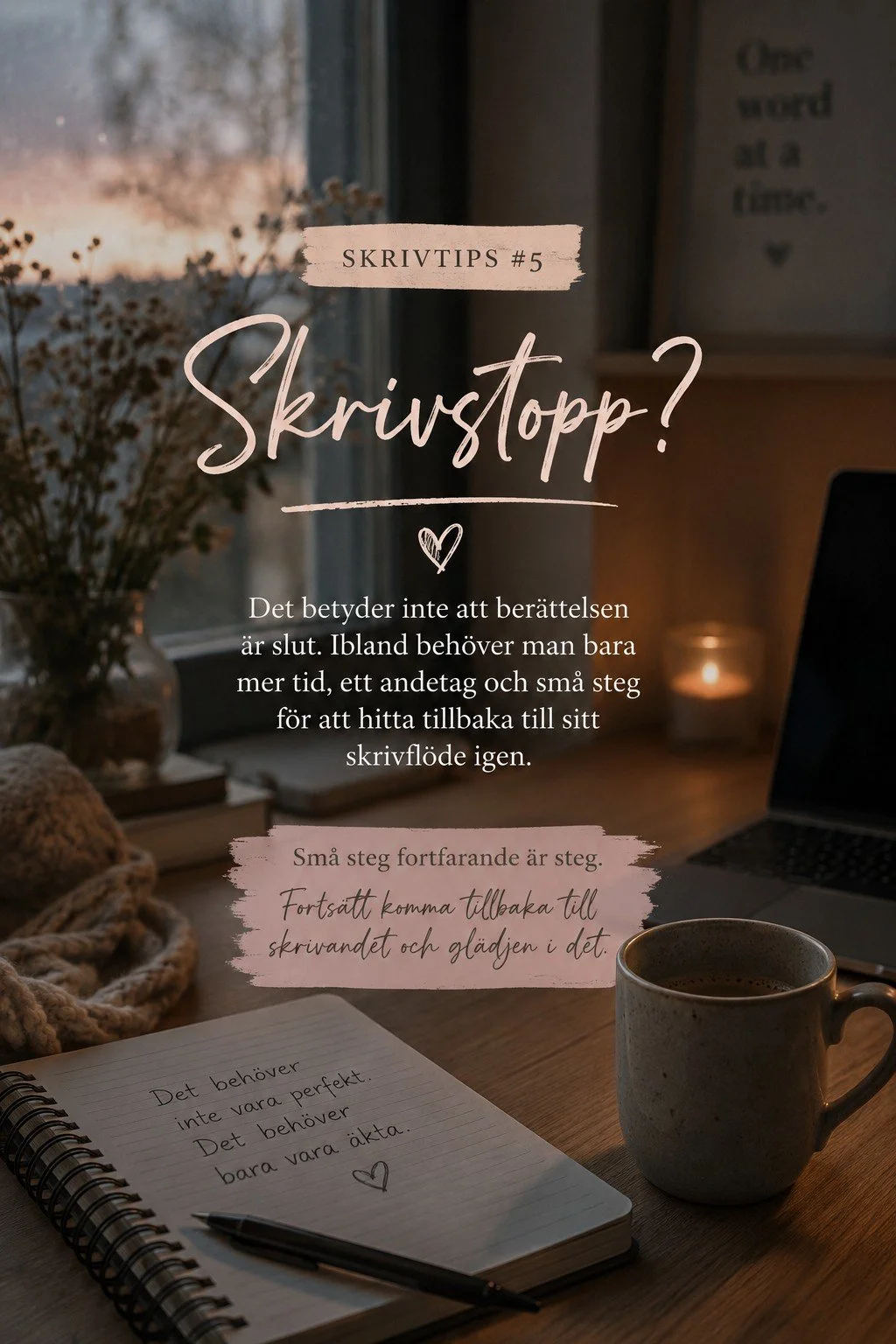 Skrivtips #5 Hur man tar sig ur skrivblock