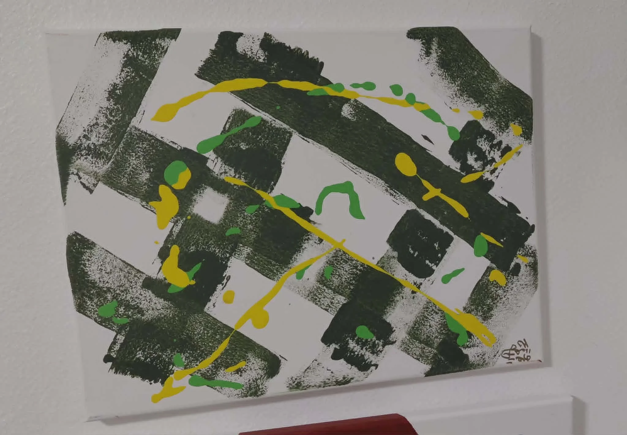 Abstract in Green