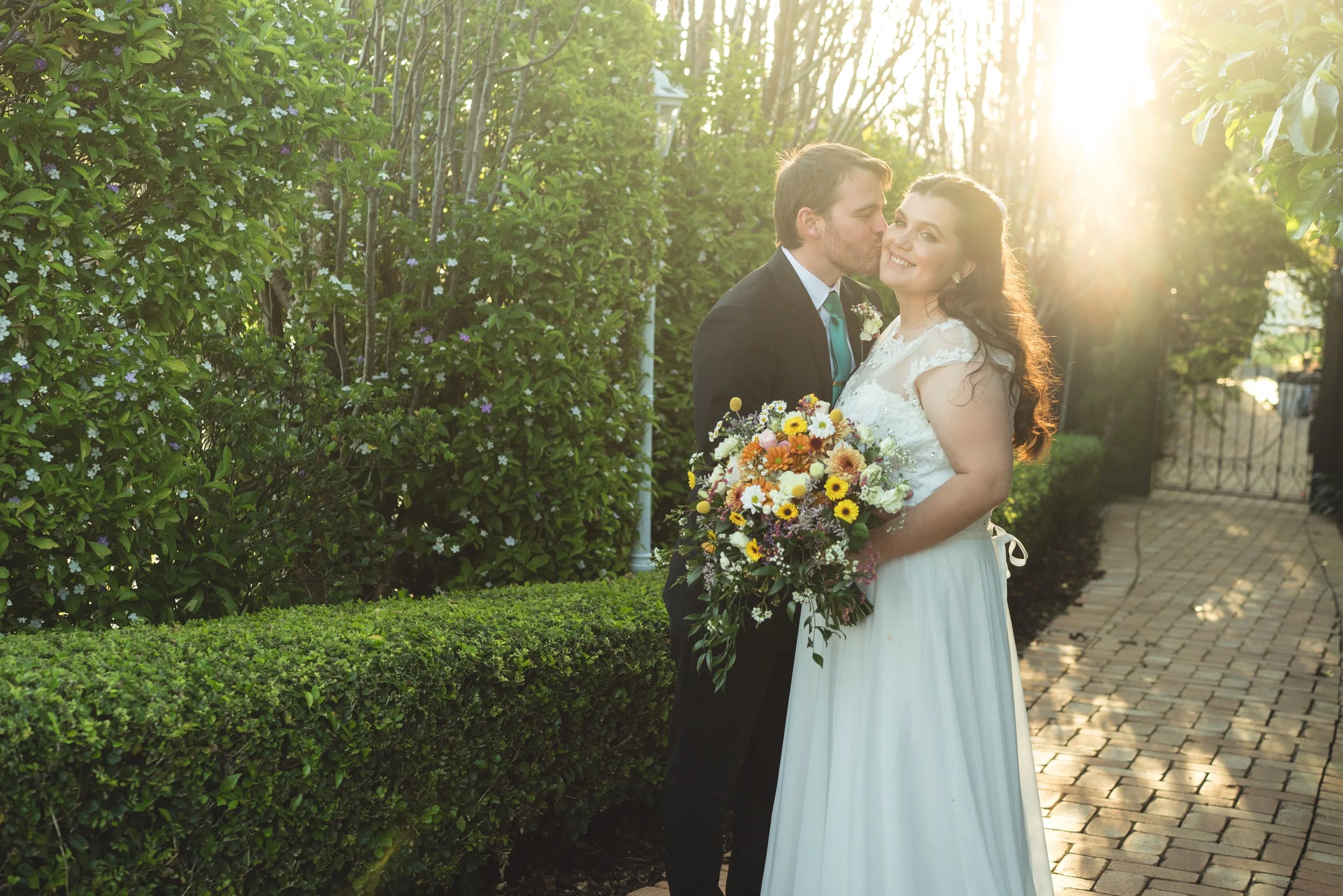 Wedding ceremony candid moment captured on film and photography
