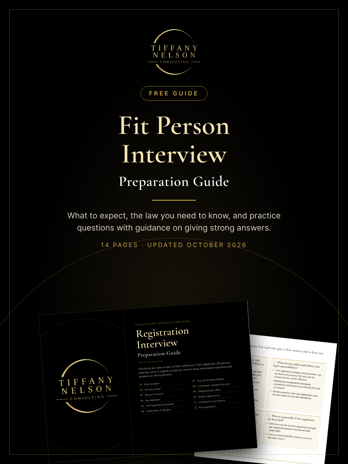 Fit Person Interview Prep