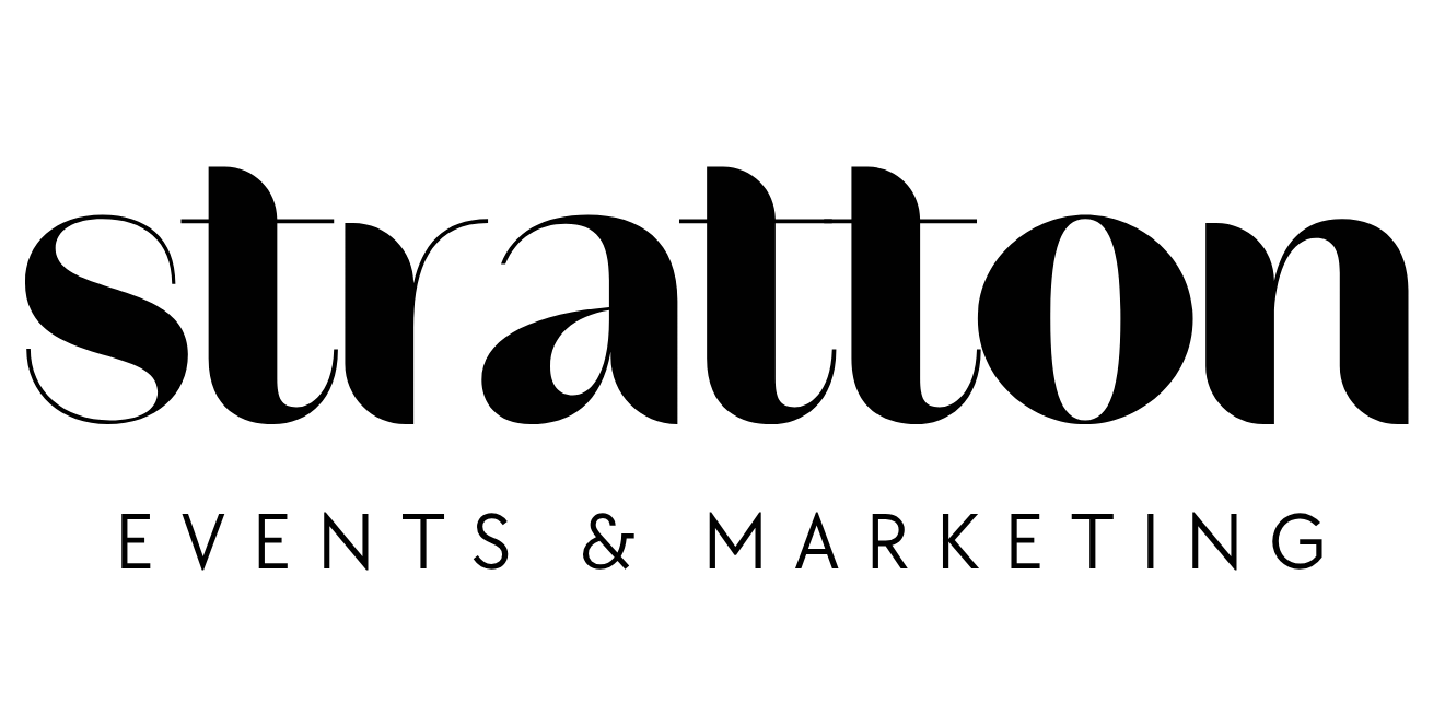Logo for Shatten Events & Marketing in black text.