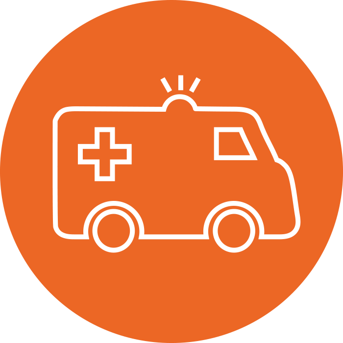 Krankenwagen – Gemeinsam wird die passende Hilfe organisiert
