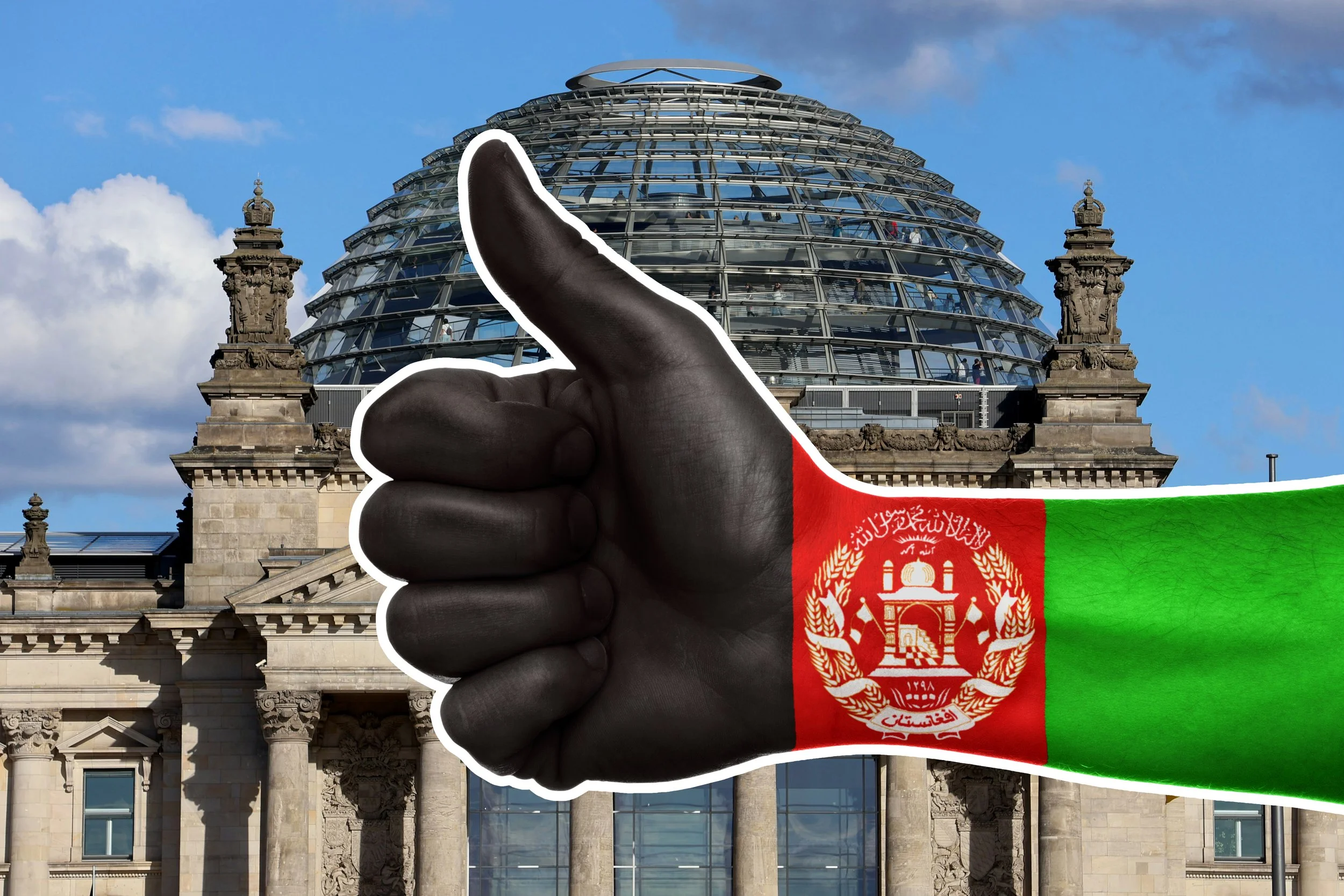 Die Taliban kommen dienstlich