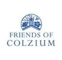 Friends of Colzium logo with a circular emblem featuring trees and water.