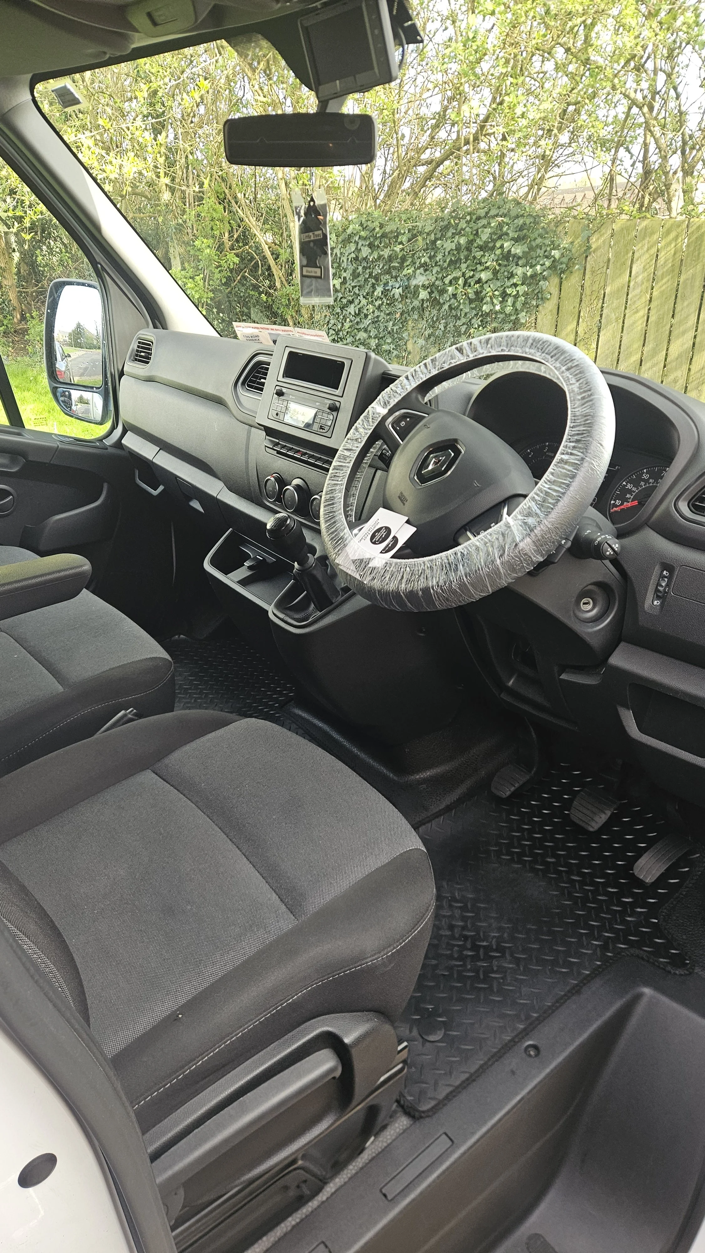 Mobile vehicle detailing Dundalk, Co Louth — Renault Master commercial van interior detail by North East Auto Detailing