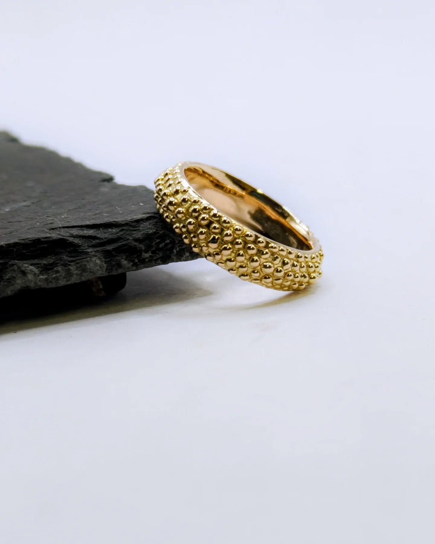 &bull; Something Old &amp; New &bull; ✨

A ring reborn from recycled heirloom gold &mdash; carrying the weight of its history, but shaped for a new chapter.

Redesigned with an ancient Gothic-inspired motif, this piece celebrates the timeless nature 