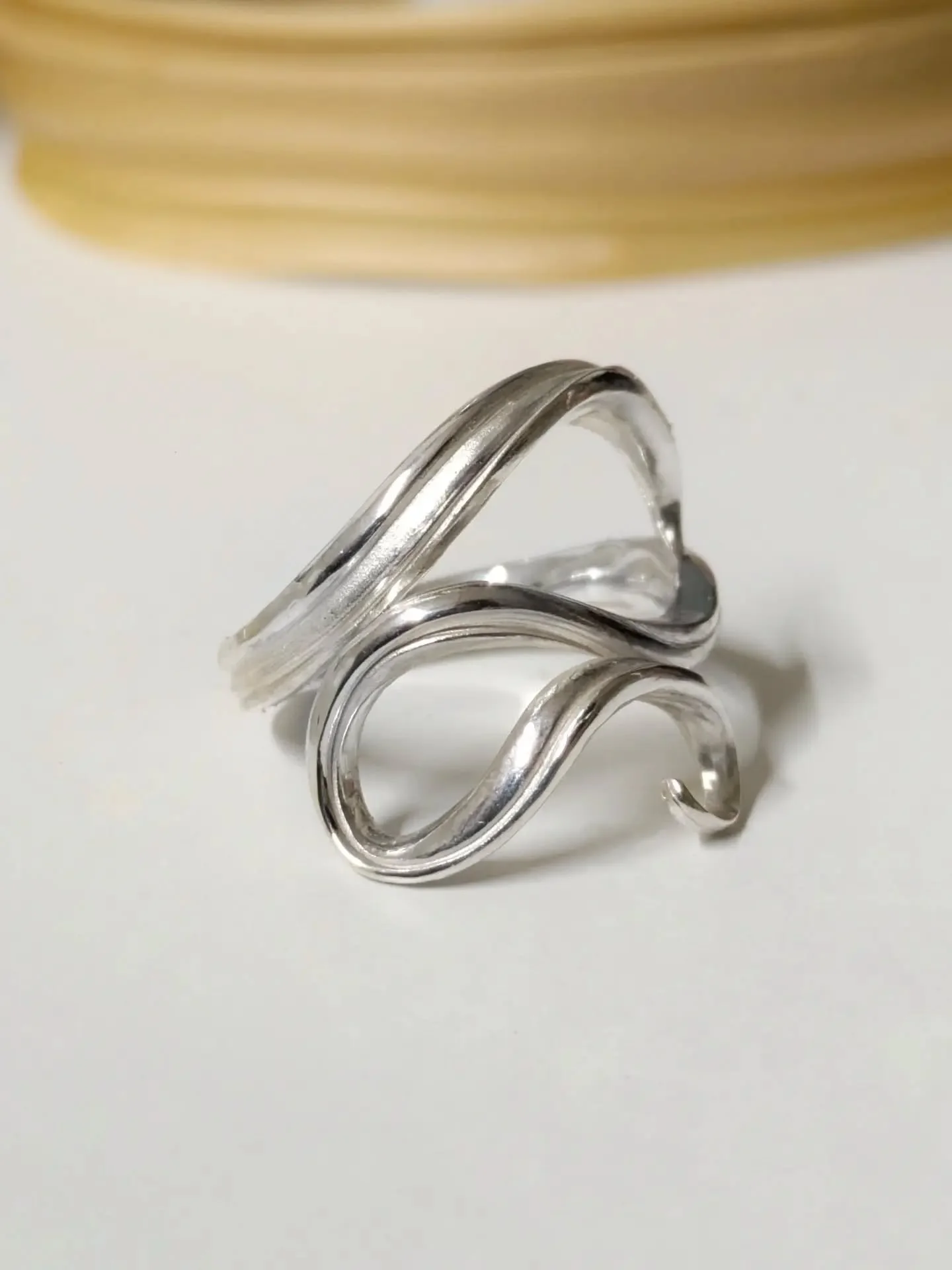 &bull; Simple Lines &bull;

Introducing the newest addition to my upcoming Mitsuro collection.

A series of elegant, everyday rings that celebrate clean lines, simplicity and the beauty of organic forms.

Each piece is completely unique, shaped by th