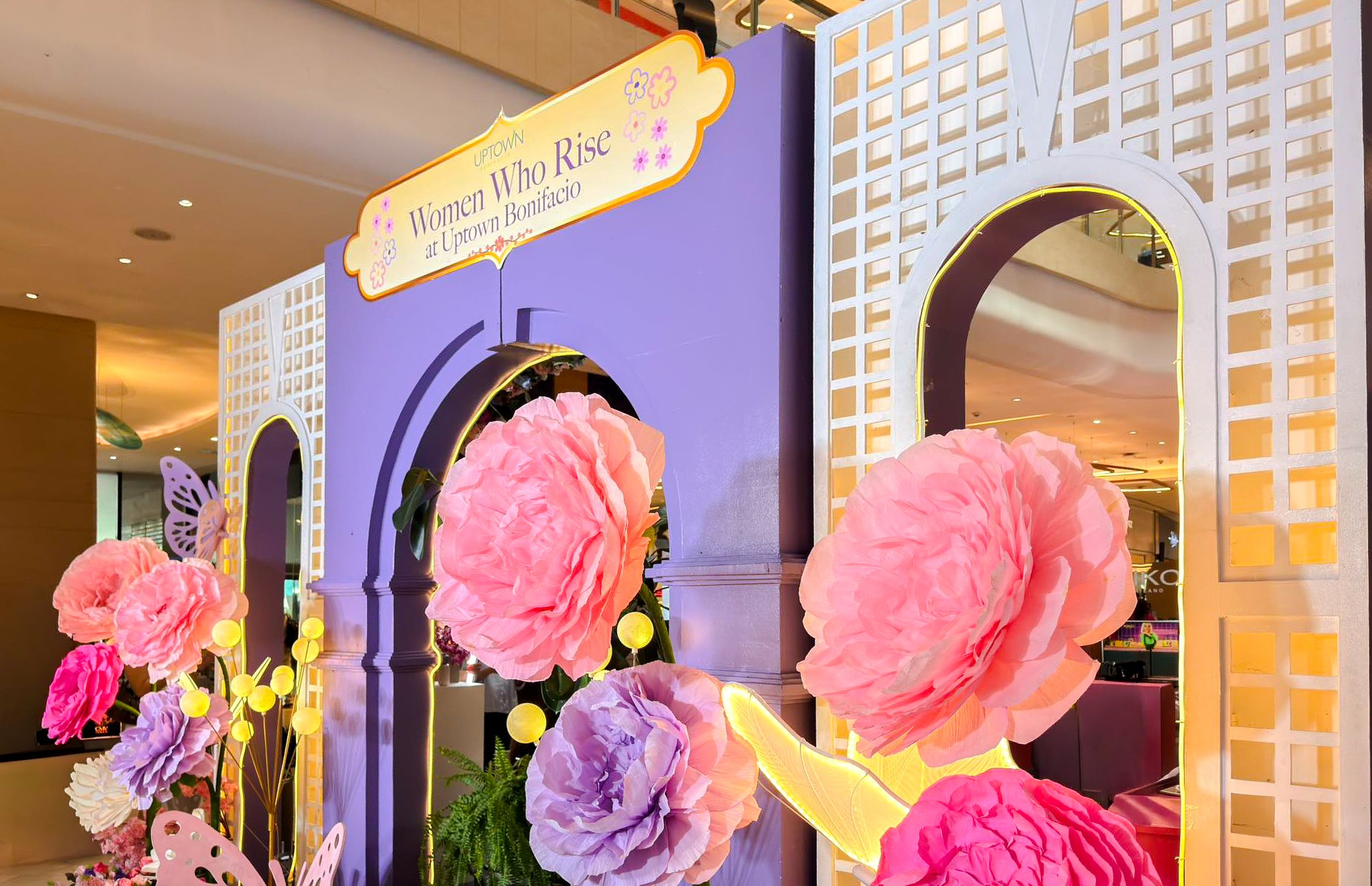 Uptown Mall Mother’s Day Installation 2024