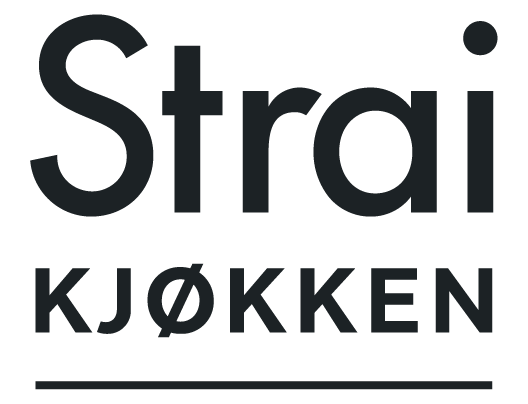 Logo med tekst: Strai Kjøkken