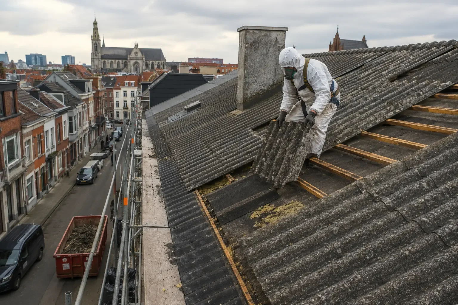 Asbestdak vervangen in Antwerpen: wat u moet weten in 2026