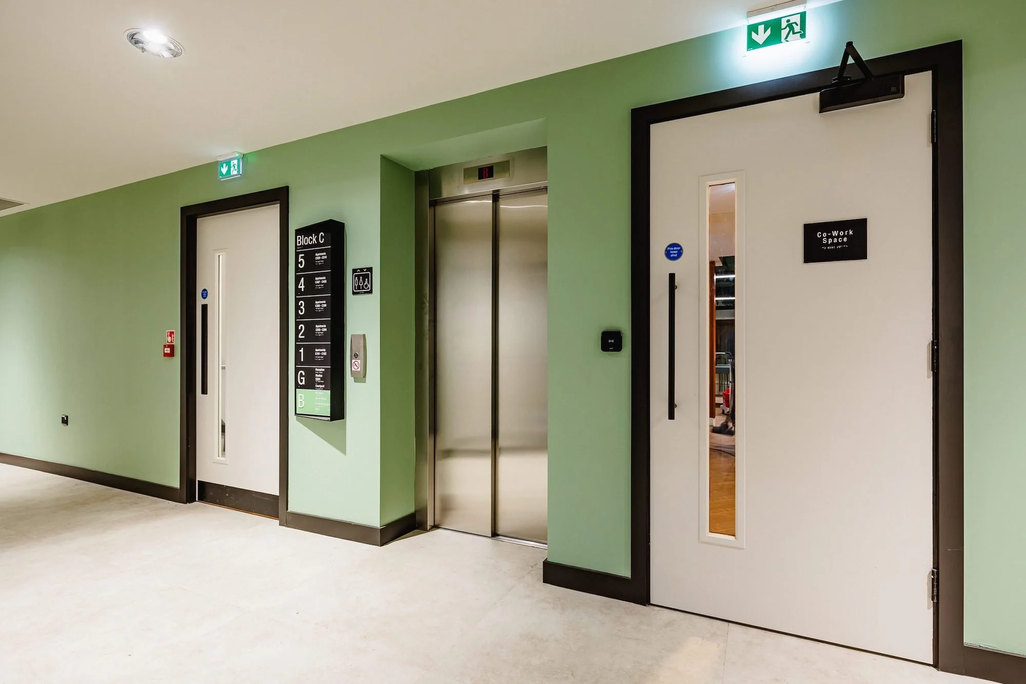 Interior Landing of Blackhall Place Fit Out, JSA Architects.jpg