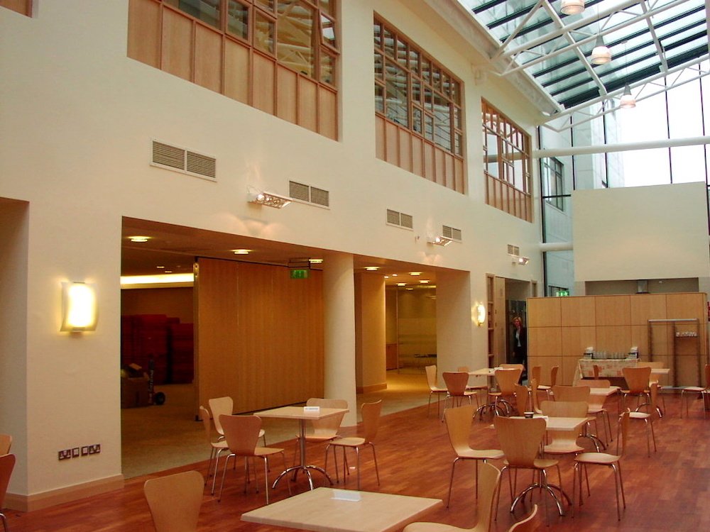 Philips Ireland interior, staff cafeteria, design JSA Architects.JPG