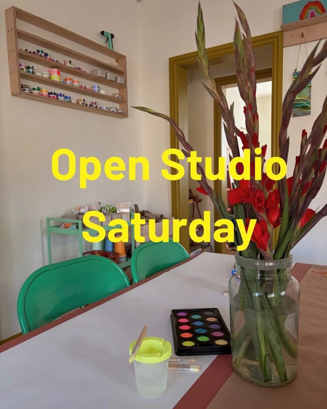 We still have spaces on our 10am Open Studio session tomorrow morning&hellip;Enjoy 60 minutes of relaxed, creative play in our inspiring studio. Open Studio Sessions are designed for children and their grown-ups to explore a wide range of high-qualit