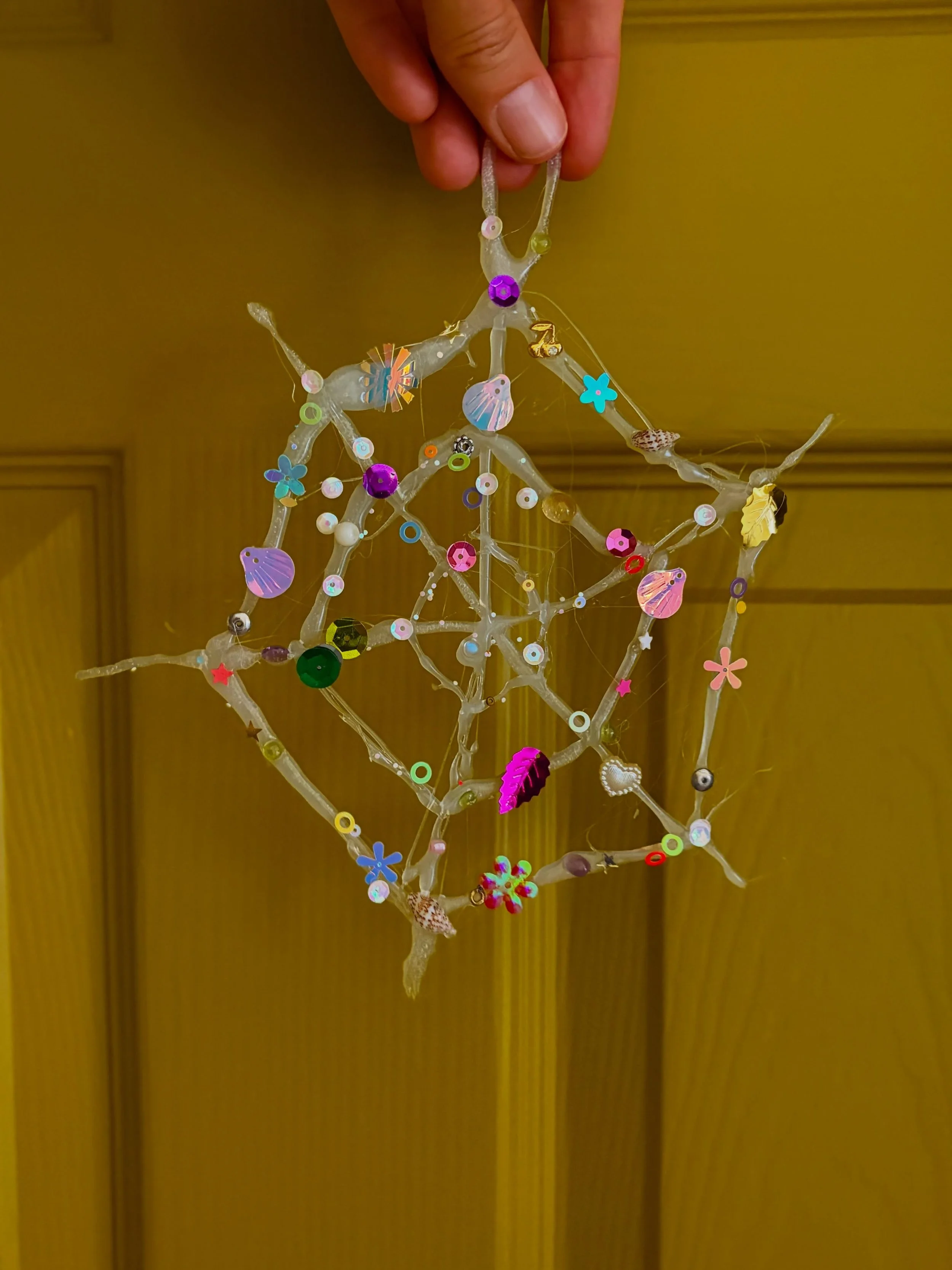 I completely didn&rsquo;t have time to do this this morning&hellip; but I saw this cobweb idea over the weekend (I&rsquo;ve completely forgotten the source, but I&rsquo;ll credit them as soon as I find it!) and, as I&rsquo;m currently in the middle o