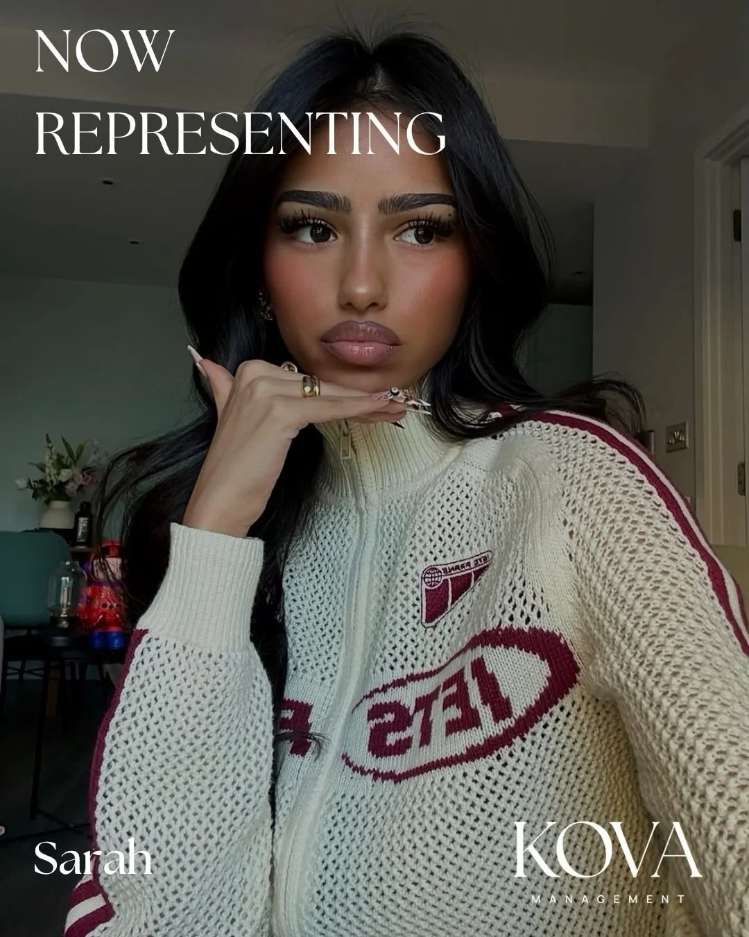 Introducing Sarah to the roster @uzbsaarzy ✨

We can&rsquo;t wait to see what she gets up to! For enquiries please email info@kovamanagement.co.uk