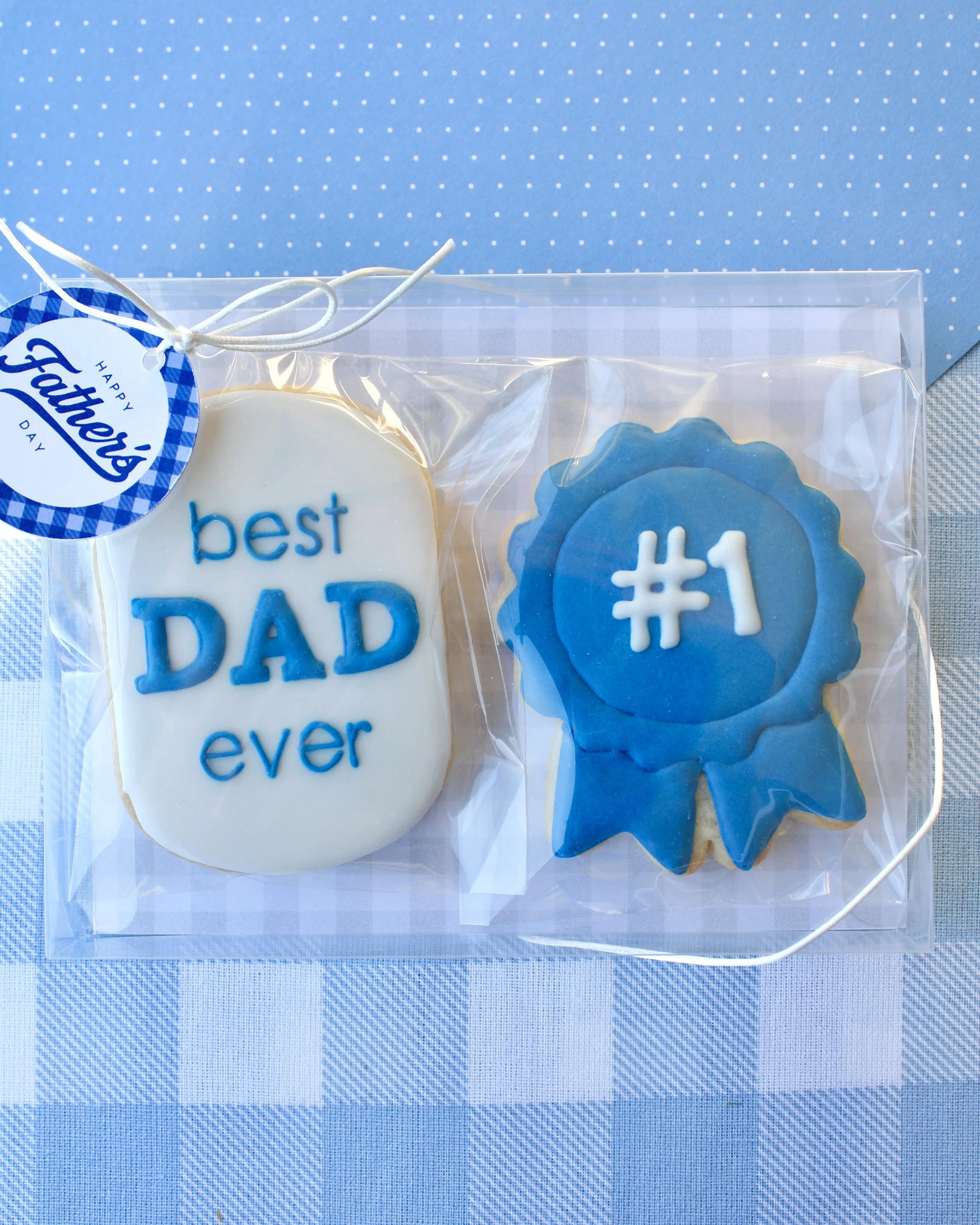 Father’s Day Cookie Gift Set – Number 1 Dad (Pre-Order)