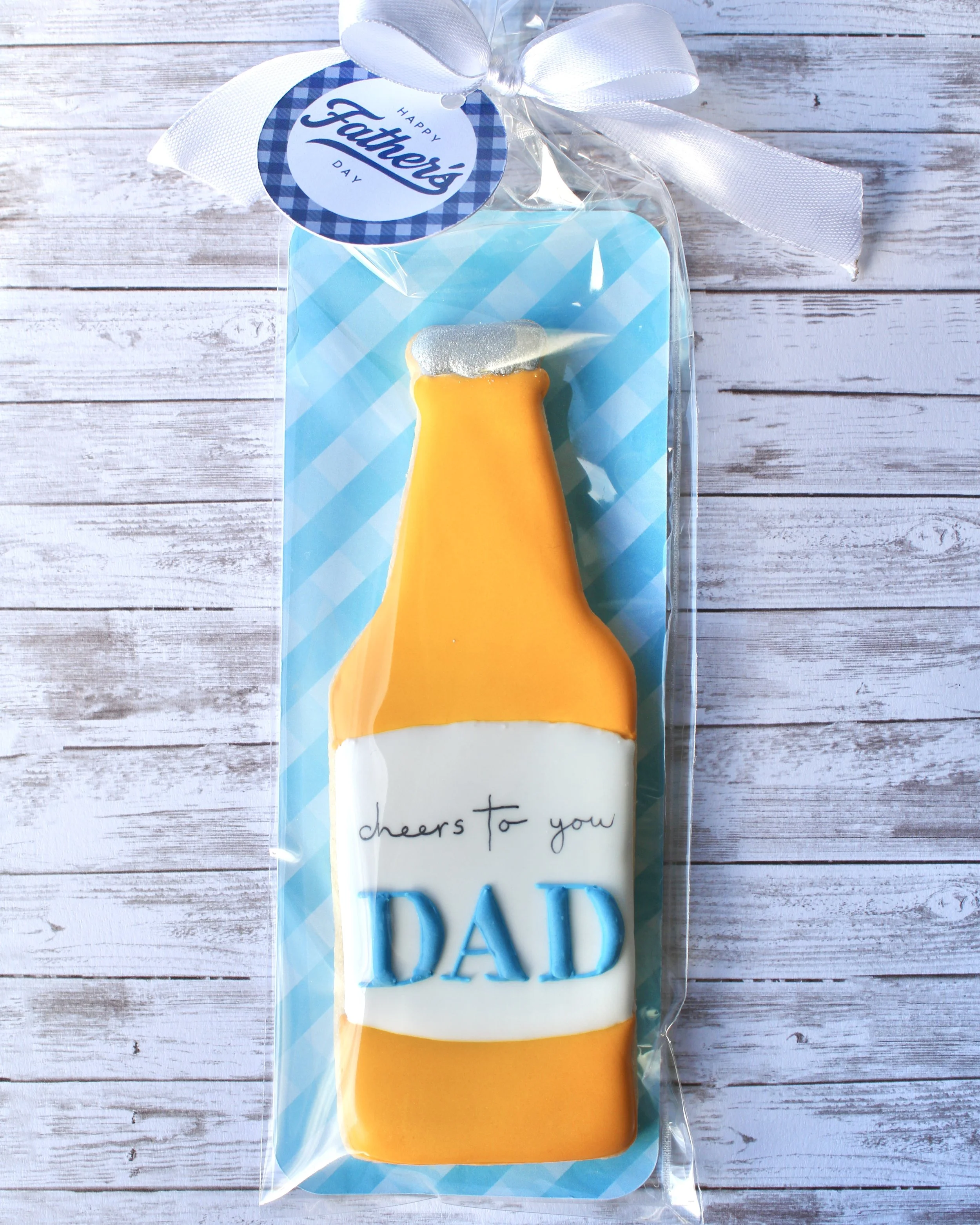 Father’s Day Cookie Gift – Cheers to You Dad (Pre-Order)