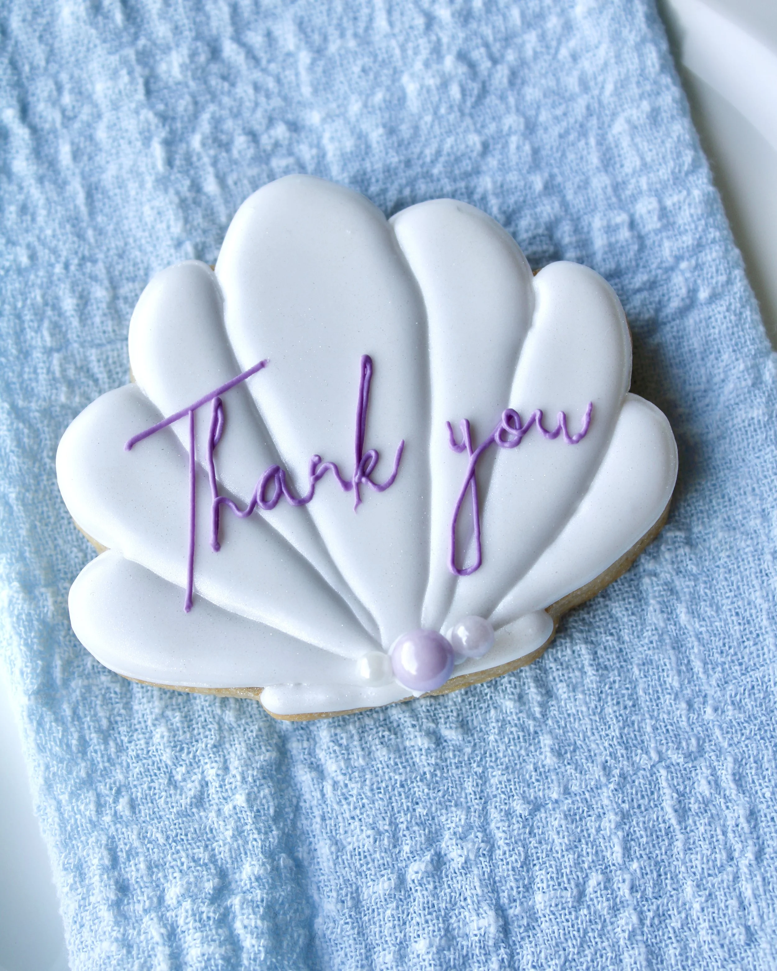 Seashell Thank You Favour
