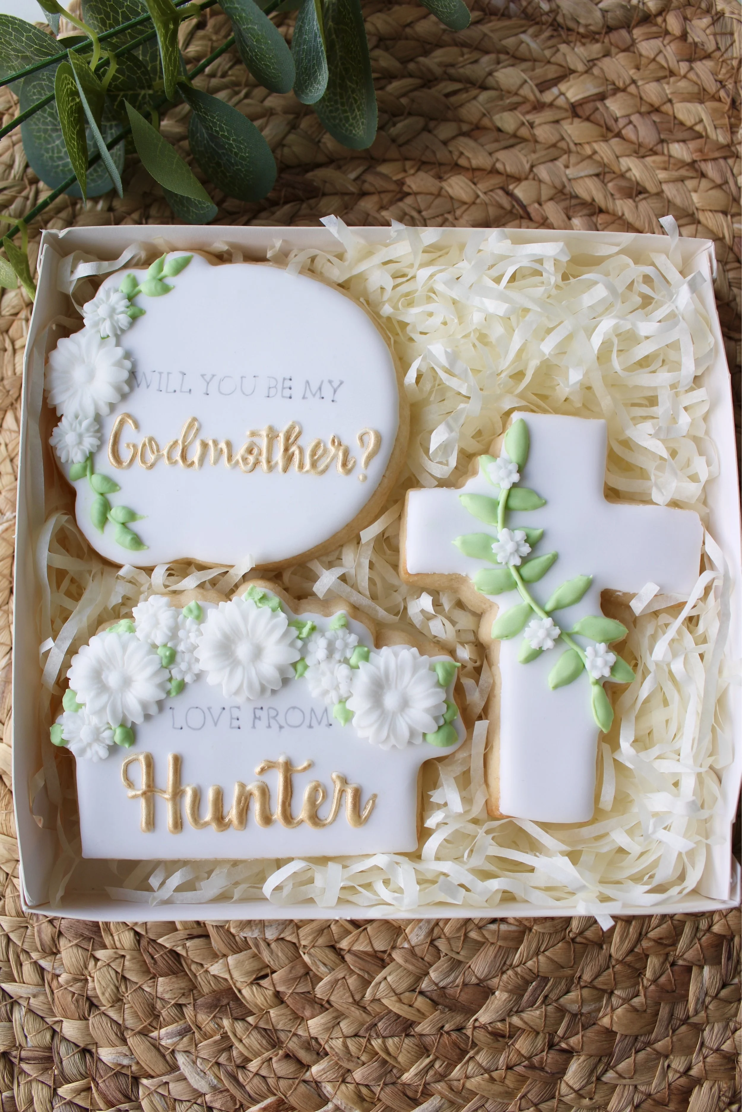 Godparent Proposal Cookie Box