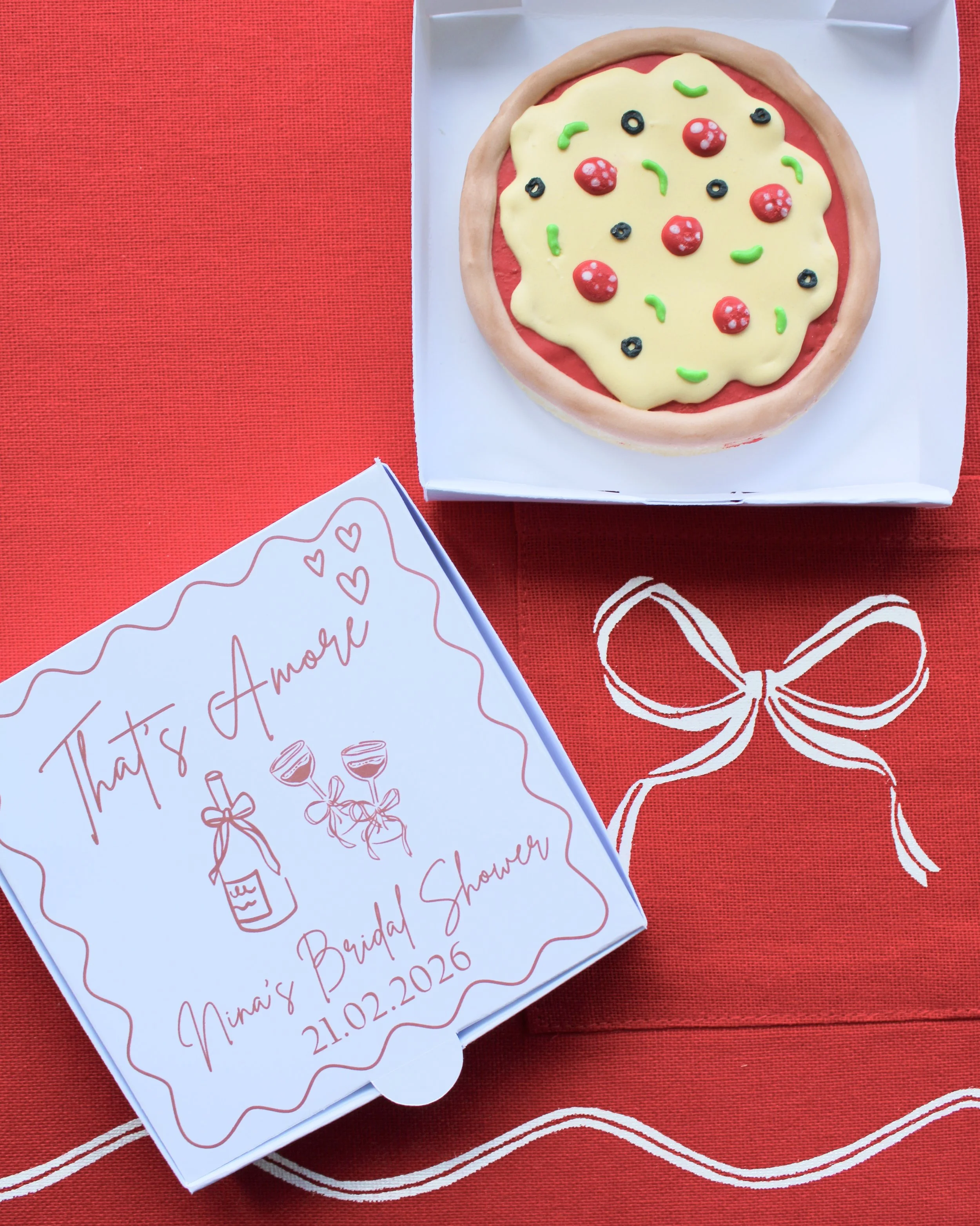 That's Amore Mini Pizza Box Cookie