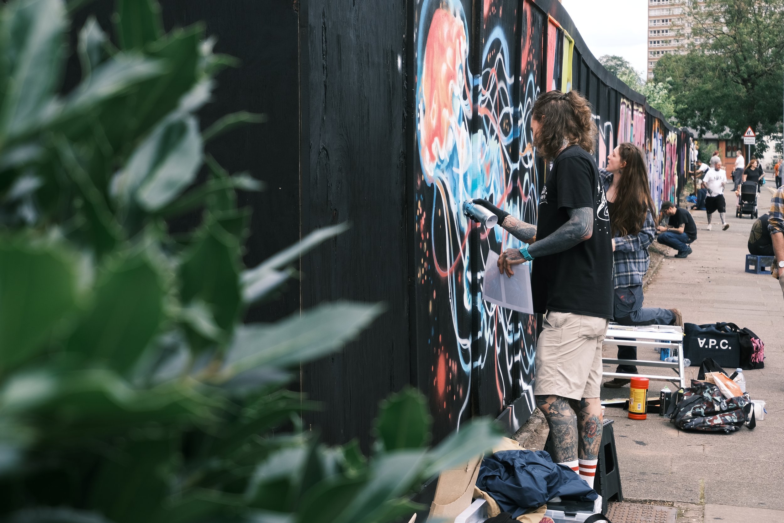 A New Free Wall for Street Art in Hanley City Centre