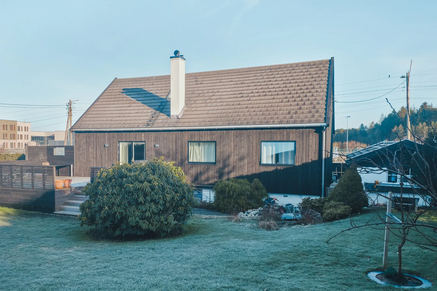 Før tilbygg – bolig før utvidelse på Haugalandet