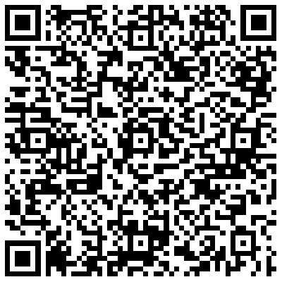 Ein QR-Code auf weißem Hintergrund.
