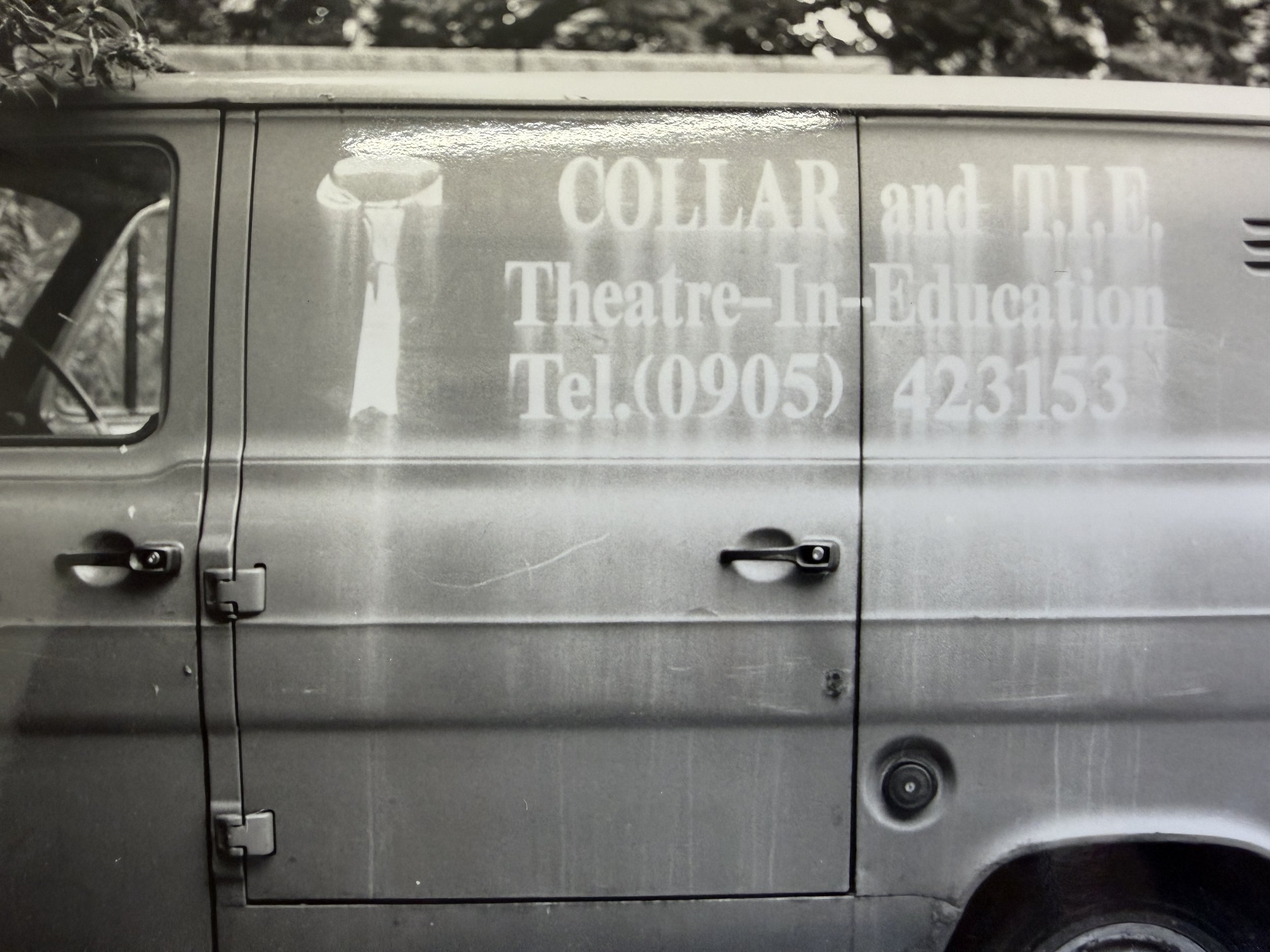C&T's first van for touring TIE.