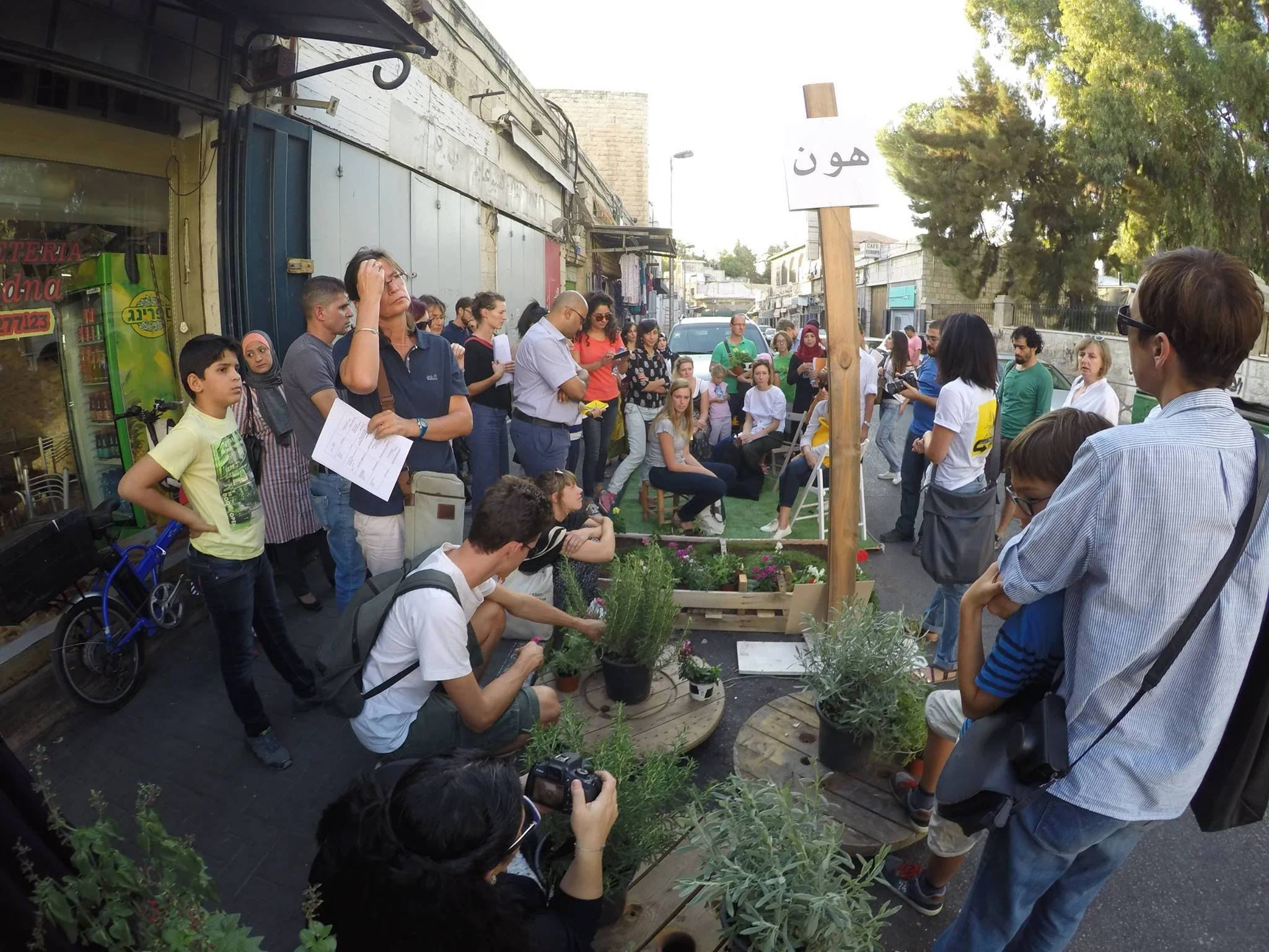 Zahra Street, Parking Intervention, Reviewing Jerusalem