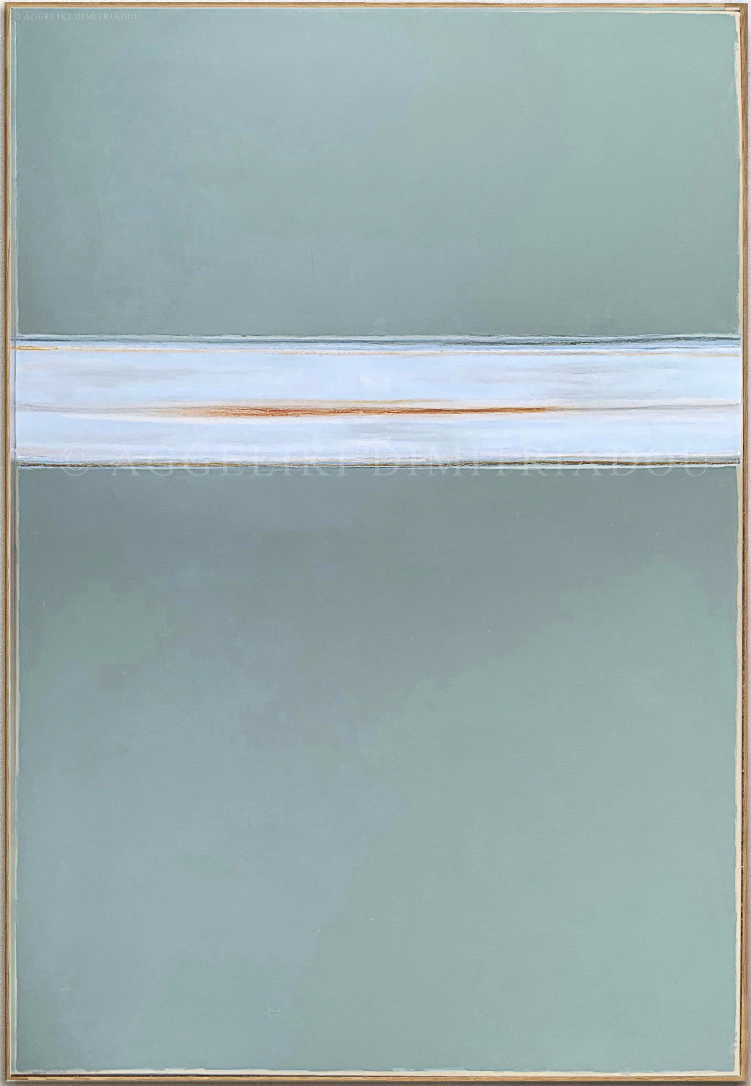 Textural abstract painting Traces III by Aggeliki Dimitriadou, showcasing organic oil pastel lines and geometric pathways tracing movements across a rich, tactile acrylic canvas surface.