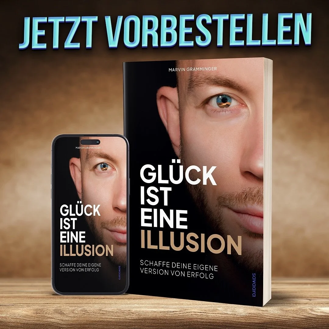 Der Moment ist gekommen &ndash; Einer meiner gr&ouml;&szlig;ten Lebenstr&auml;ume wird wahr! 🚀

Nach Jahren intensiver Arbeit ist es endlich so weit: Mein Buch &bdquo;Gl&uuml;ck ist eine Illusion&ldquo; ist da!

In diesem Buch teile ich die wichtigs