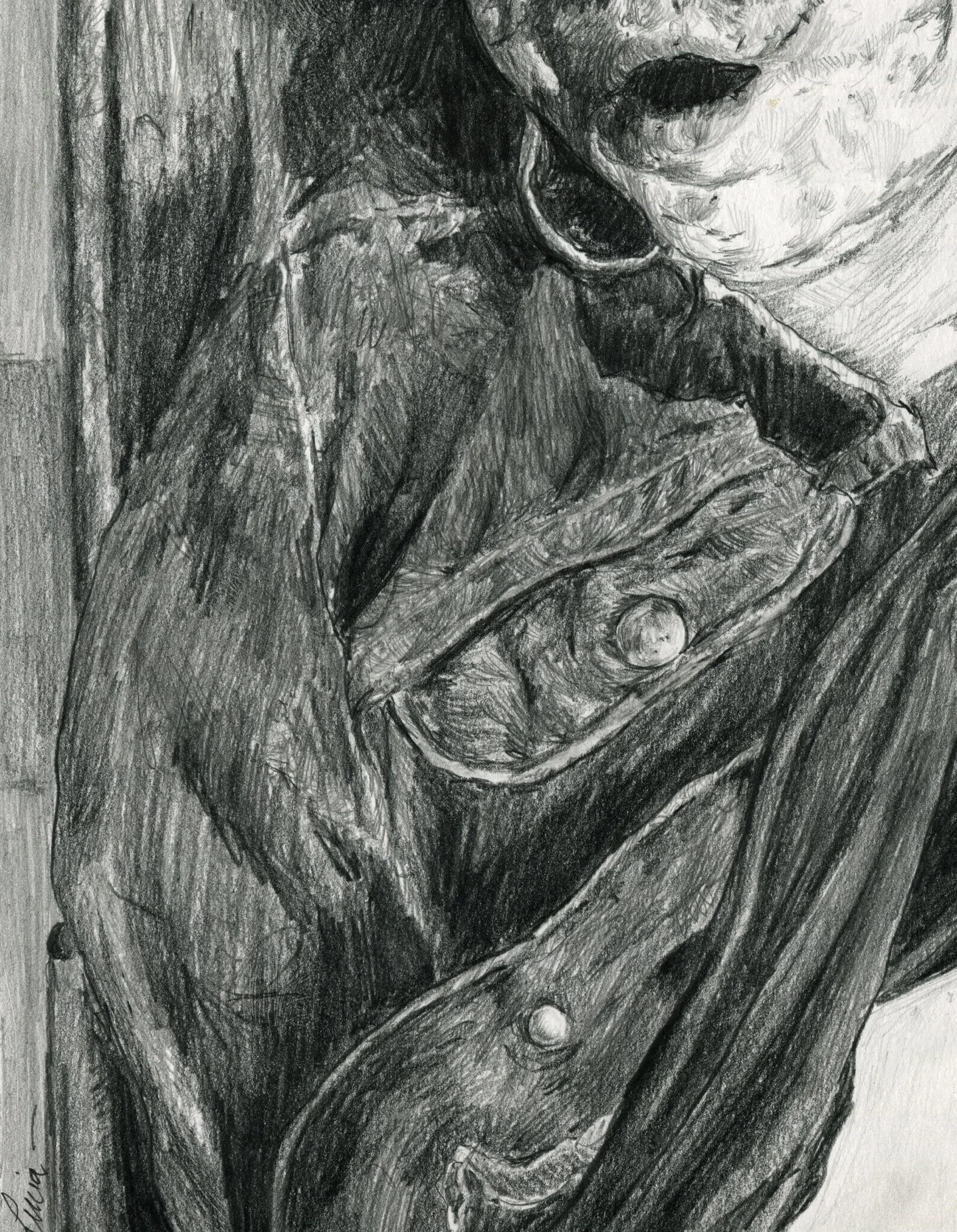 DEAD BOY (detalle)
Lápices sobre papel Canson. 29,7 x 42 cm, 2024