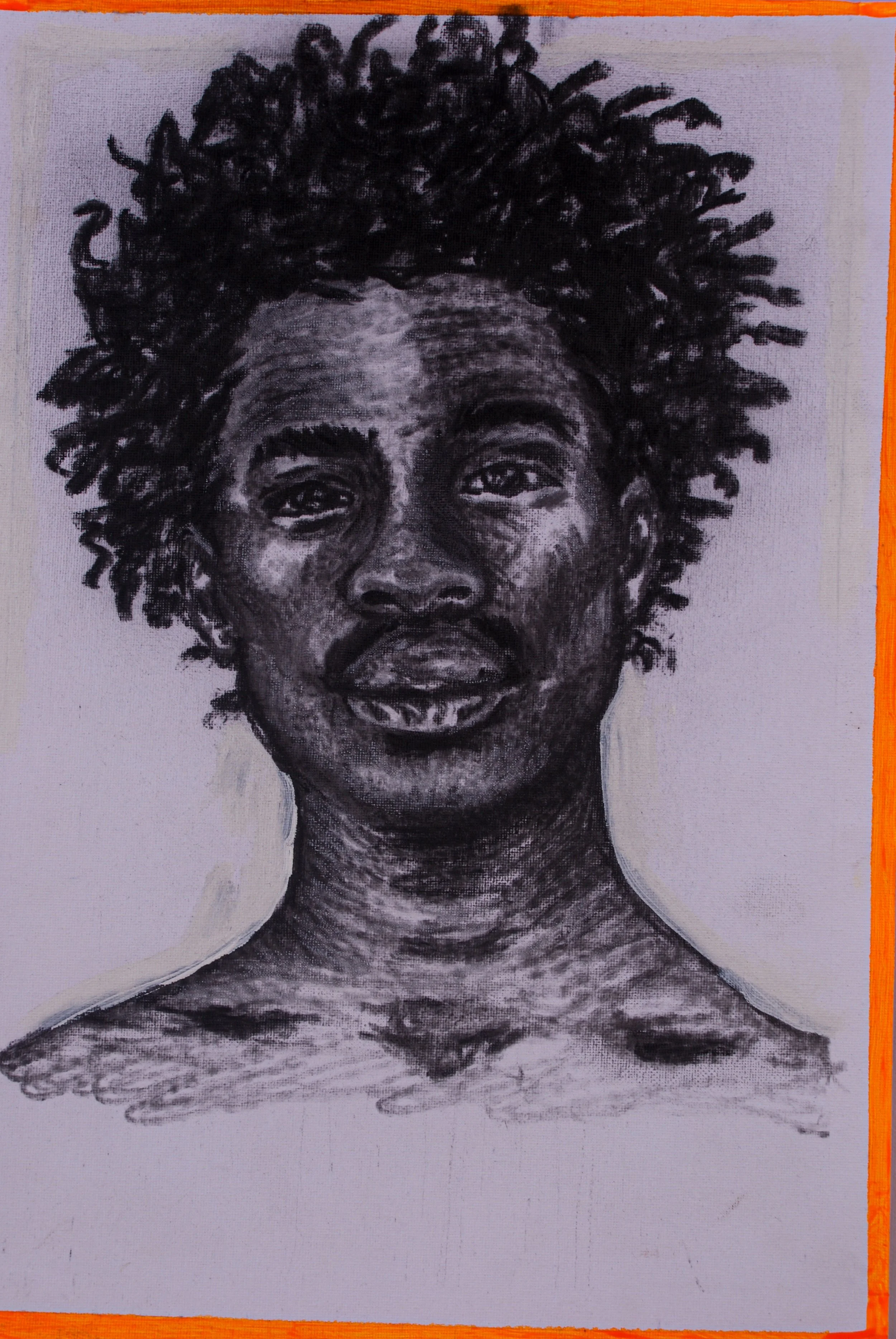 Captivating Pencil Portrait Canvas