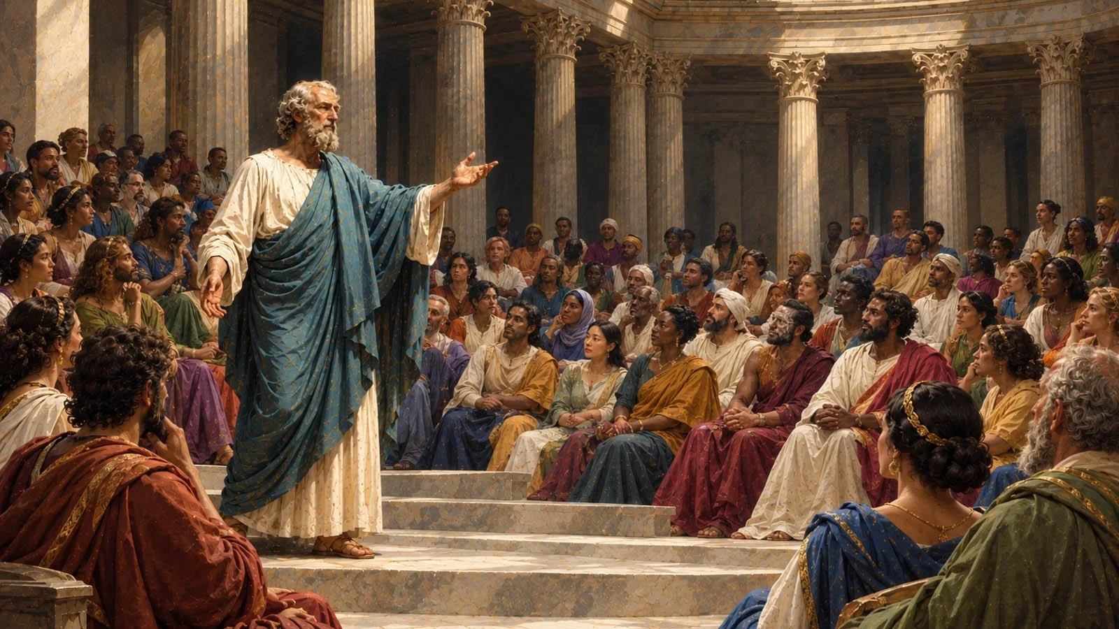 Aristotle speaking