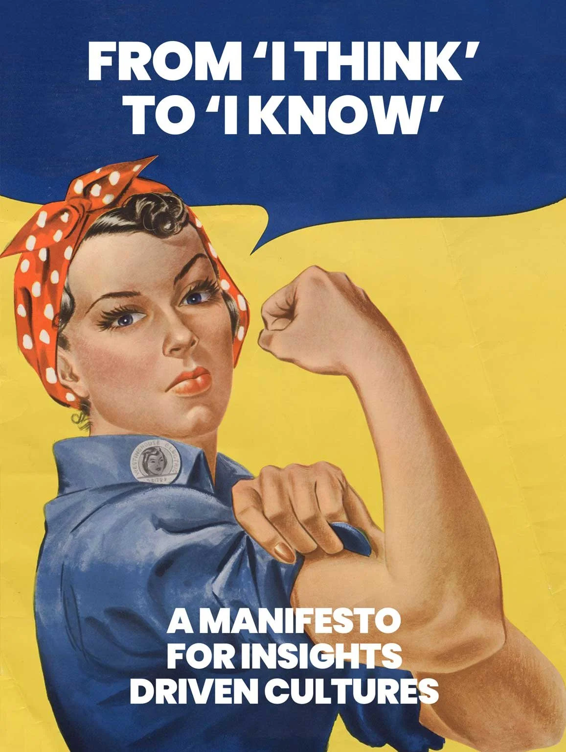 Cover of a manifesto for insights driven cultures